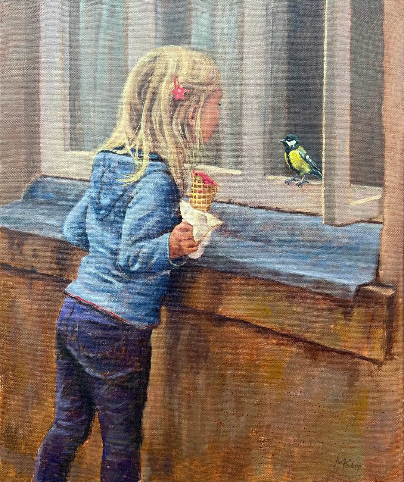 Kleine print in lijstje "Een moment van vertrouwen"